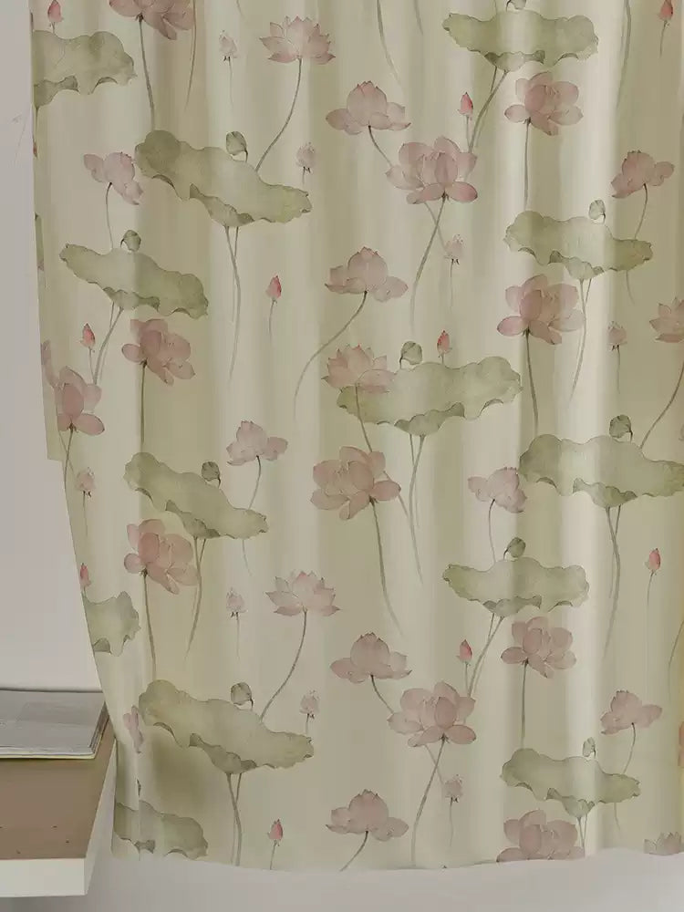 RYHEEYIU - Hight 60 Count Rayon Satin Faux Silk Chinese Style Floral Cheongsam Dress Fabric - 145cm wide by the Yard