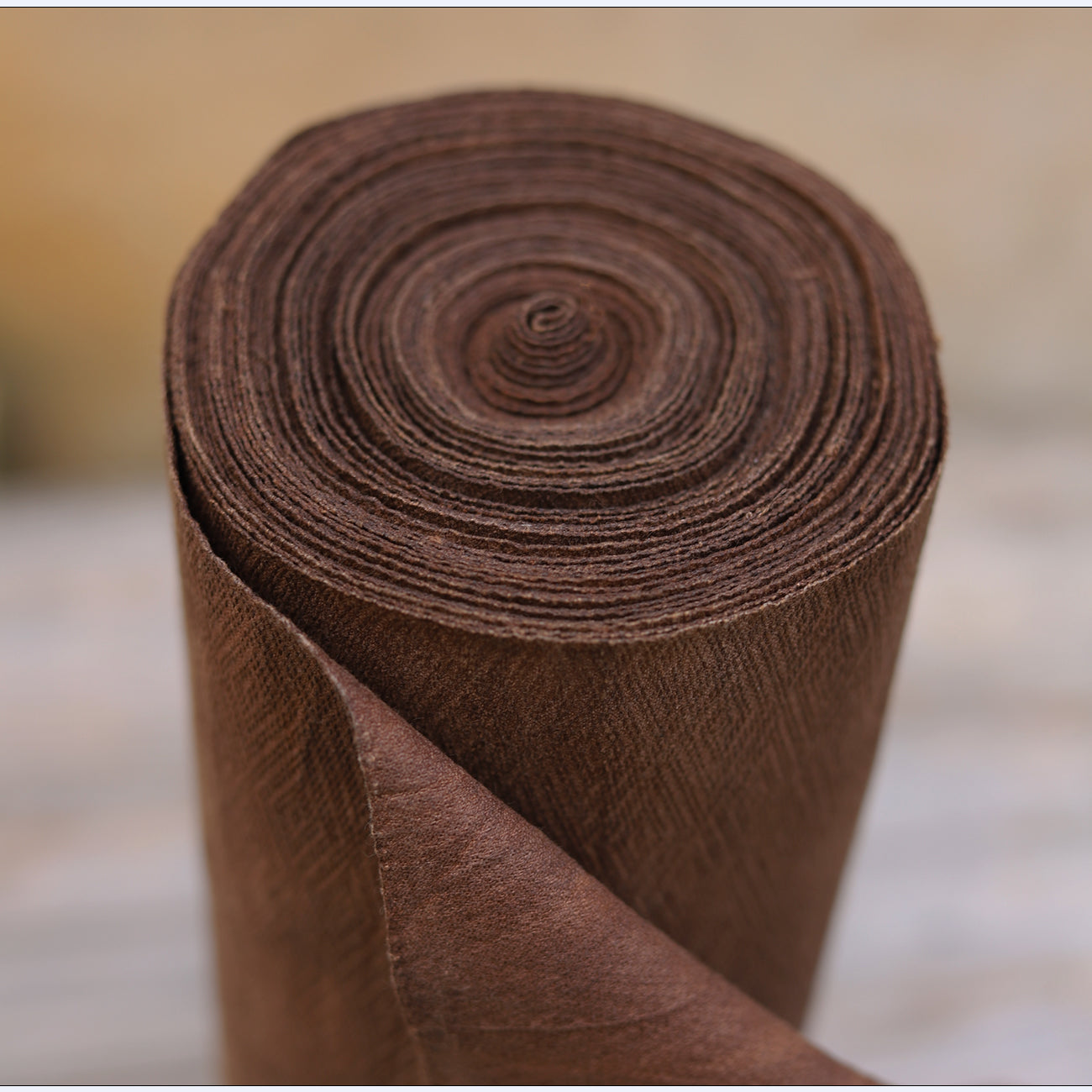 DAHUIW - Eco-Friendly Earth Brown Plant Dyed Cotton Fabric - 38cm by the Yard