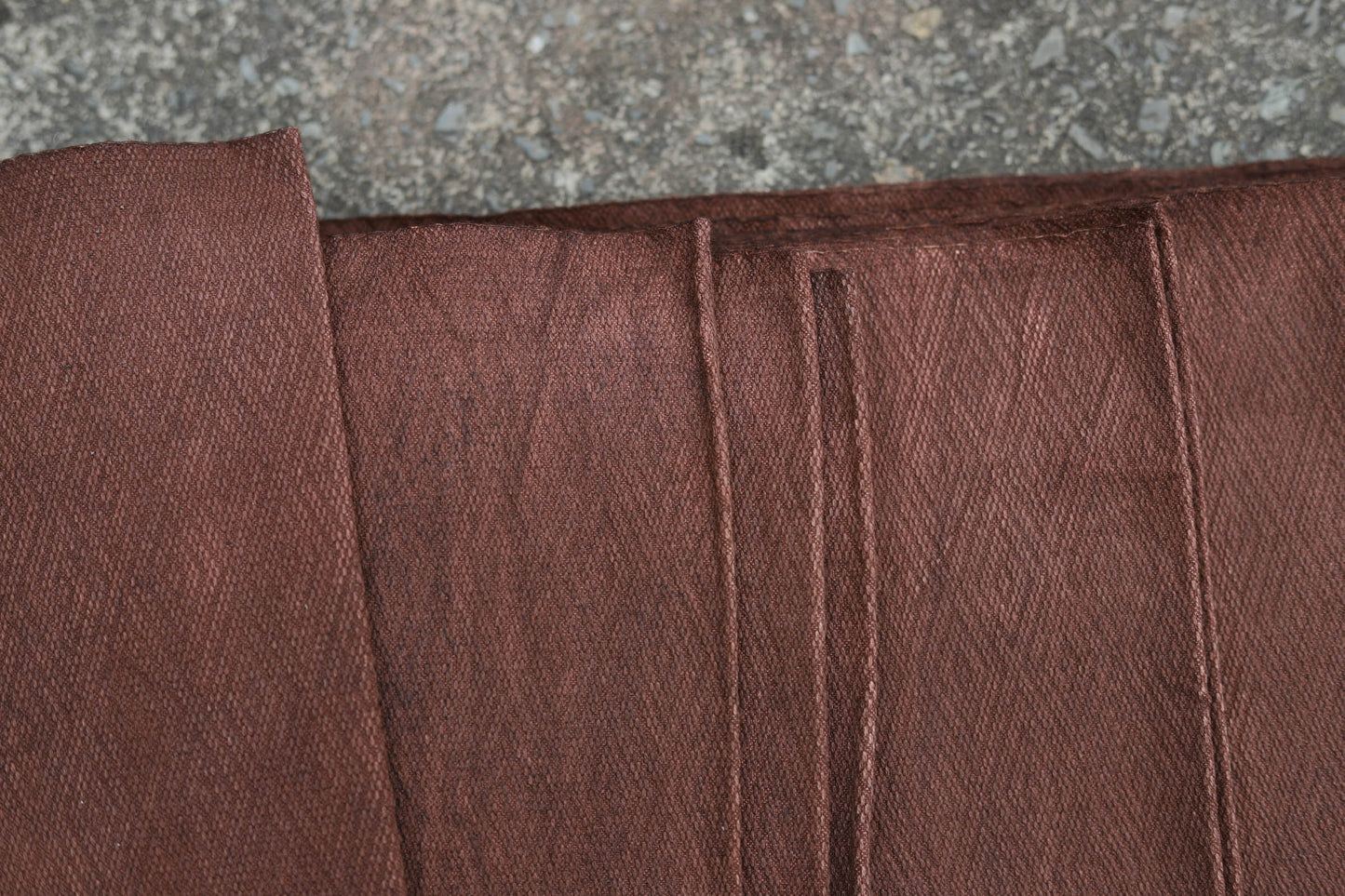 DAHUIW - Eco-Friendly Earth Brown Plant Dyed Cotton Fabric - 38cm by the Yard