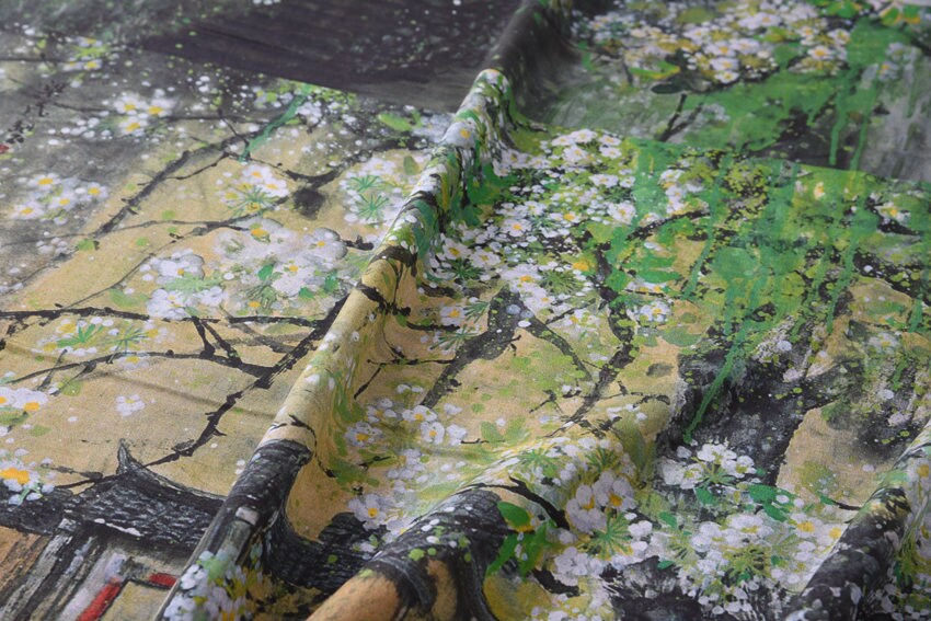 YINXIAN - 15 Momme Silk Crepe de Chine by a fixed size 140cm wide x 70cm