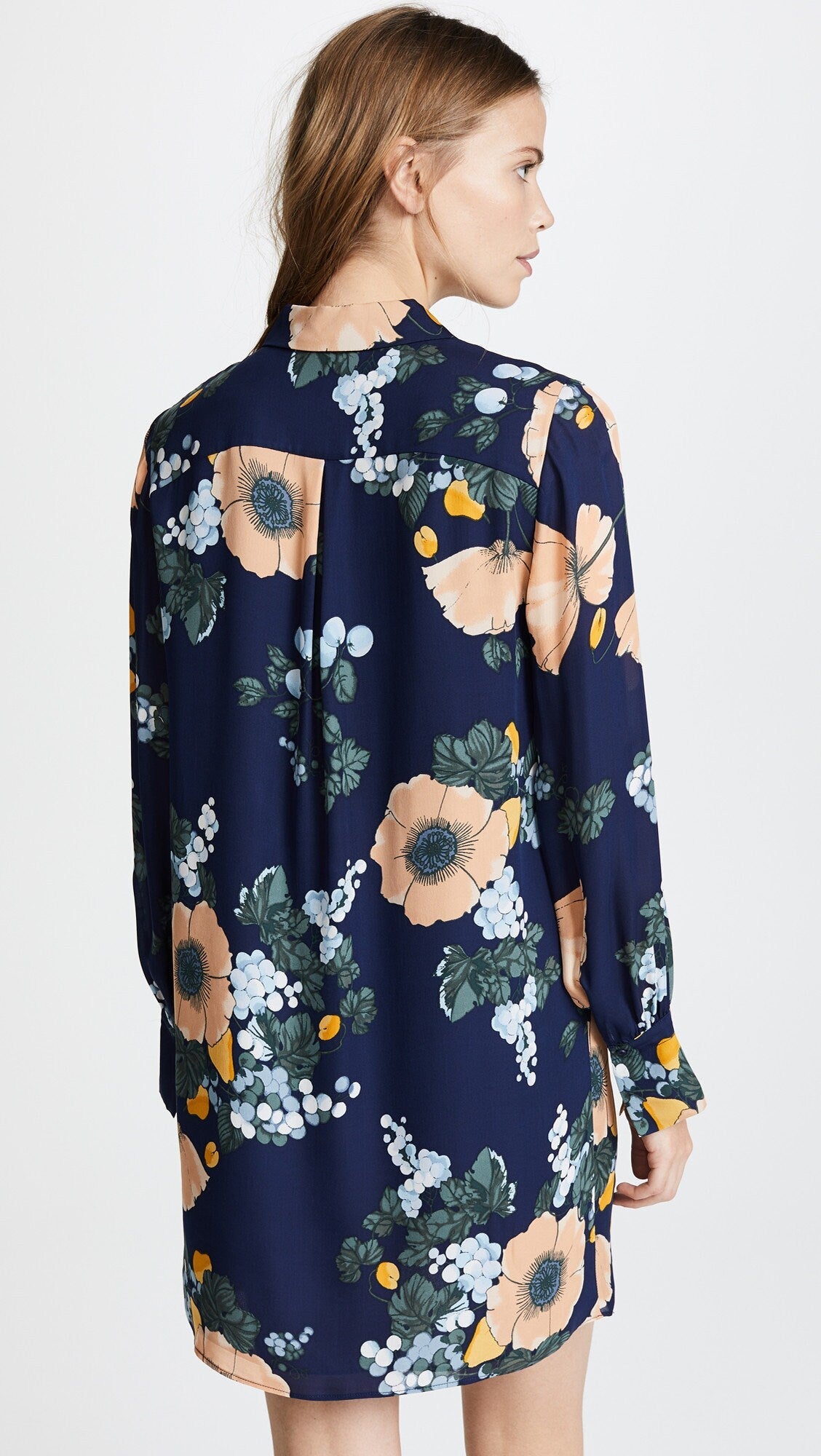 YUMEIREN - 16 Momme Floral Print Double Joe Silk Fabric - 140cm wide by the Yard