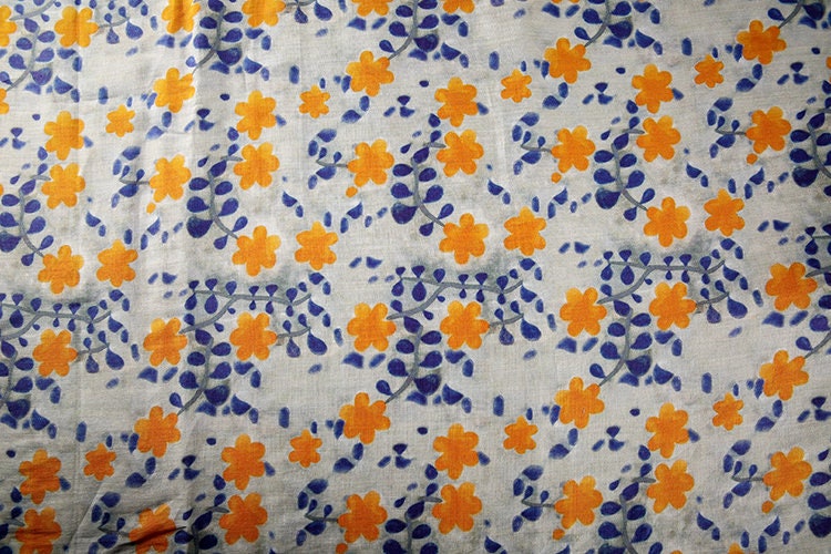 LANCAO - Digital Printing 42 Thread Count Ramie Fabric - 140cm wide by the Yard