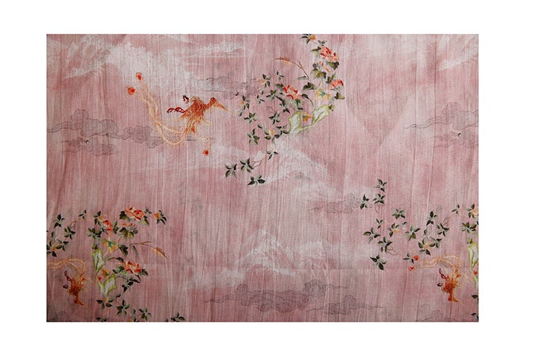 XIANGYUN Printed Ramie fabric By the Yard