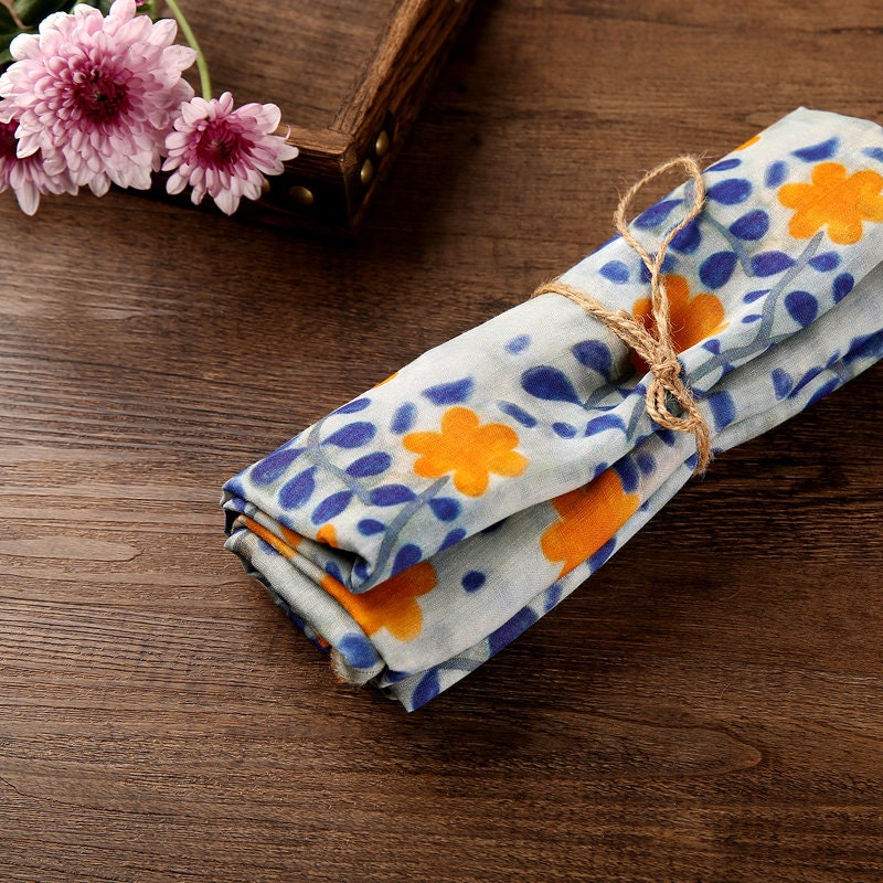 LANCAO - Digital Printing 42 Thread Count Ramie Fabric - 140cm wide by the Yard