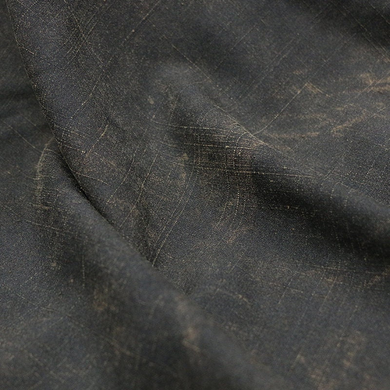 XIANGE - 45 Momme Handmade Gambiered Ganton Tussah Silk Fabric - 110cm wide by the Yard