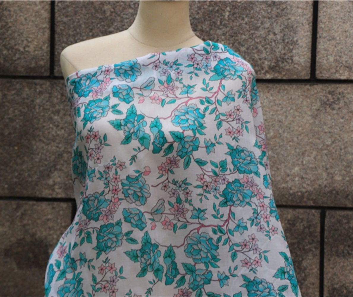 FENLAN - Digital Printing Ramie Fabric By the Yard