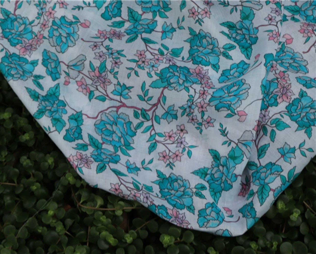 FENLAN - Digital Printing Ramie Fabric By the Yard
