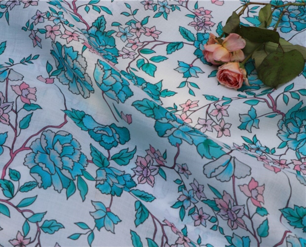 FENLAN - Digital Printing Ramie Fabric By the Yard