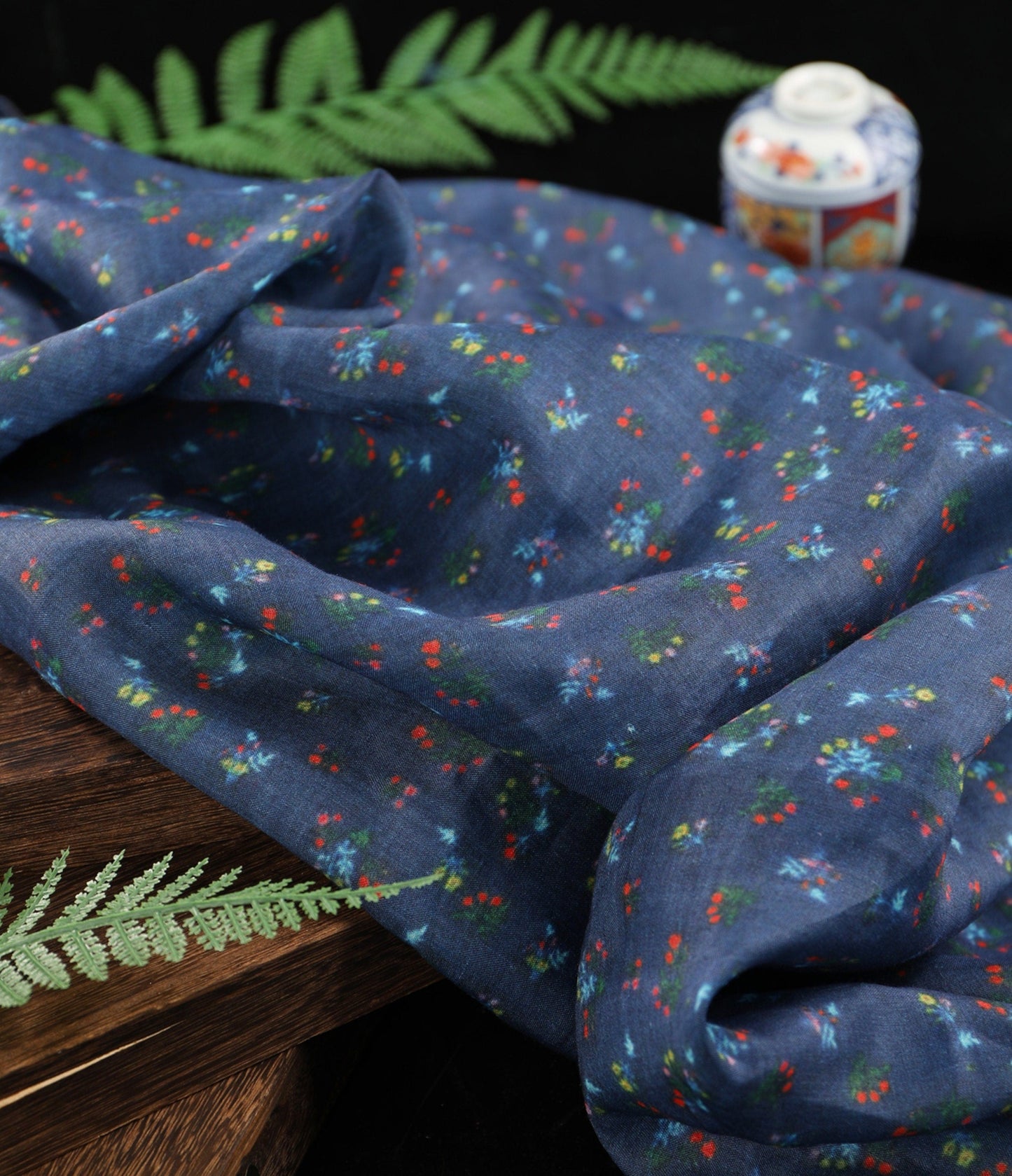 HUACUCHENG - Digital Printing 42 Thread Count Ramie Fabric - 140cm wide by the Yard