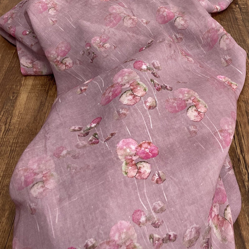 XIANLIAN - Digital Printing Ramie Fabric - 140cm wide by the Yard