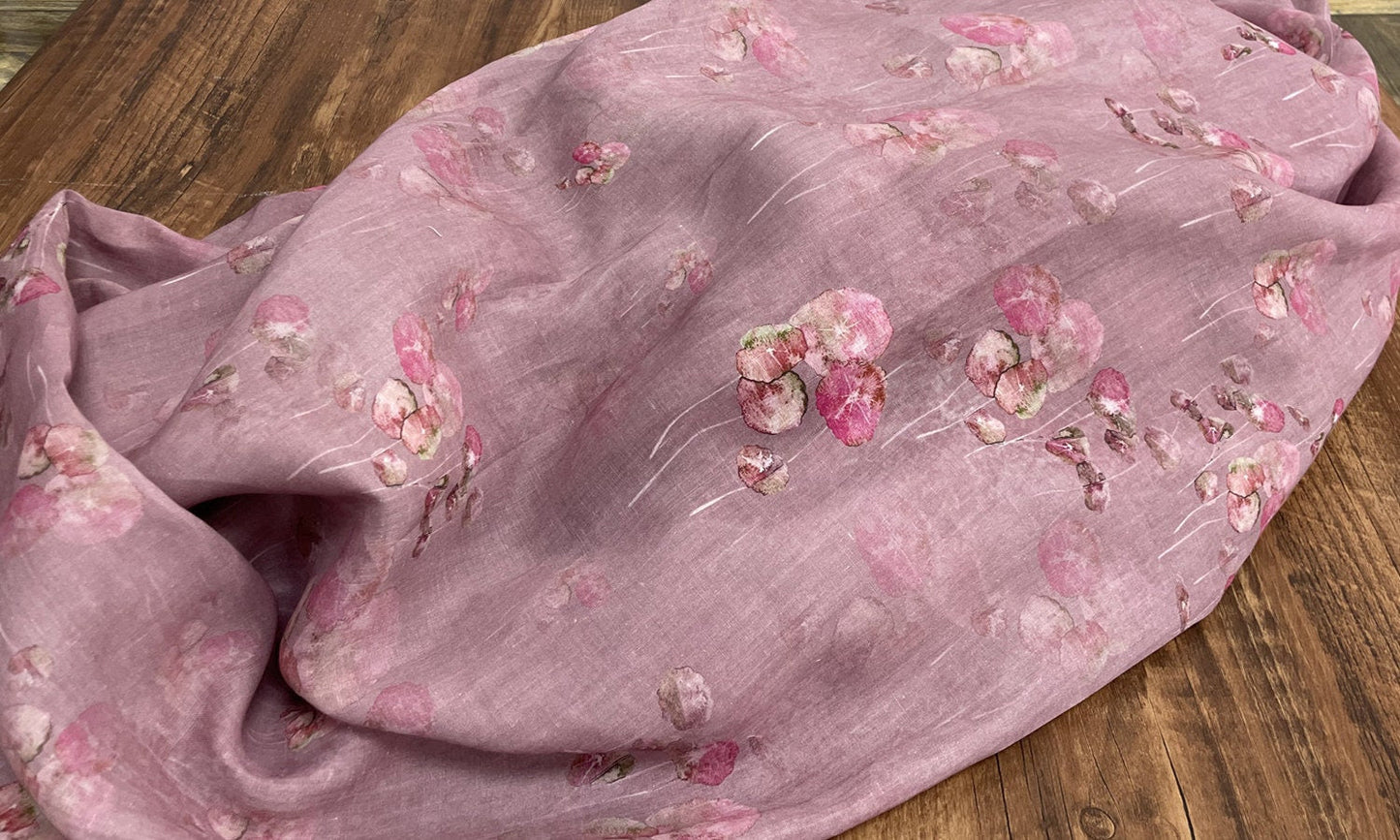 XIANLIAN - Digital Printing Ramie Fabric - 140cm wide by the Yard