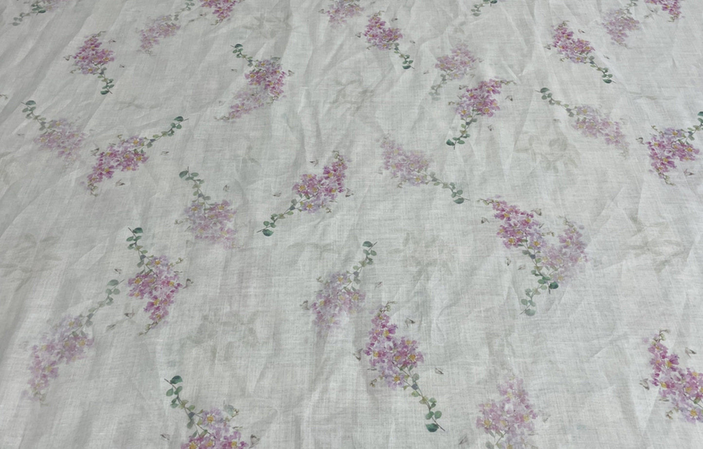 QIAOYI - Digital Printing 42 Thread Count Ramie Fabric - 140cm wide by the Yard