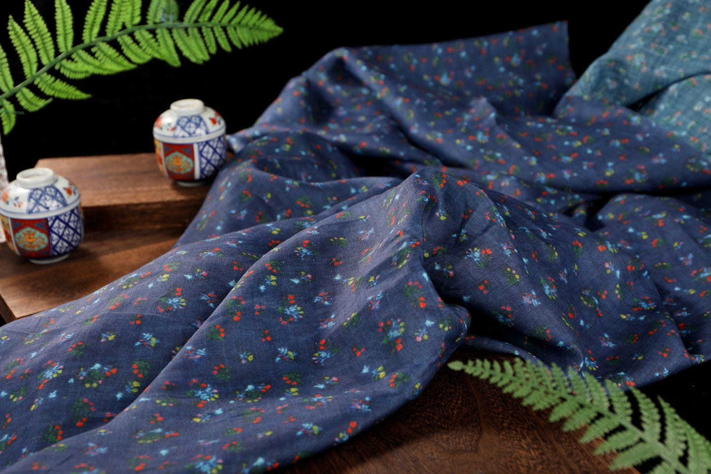 HUACUCHENG - Digital Printing 42 Thread Count Ramie Fabric - 140cm wide by the Yard