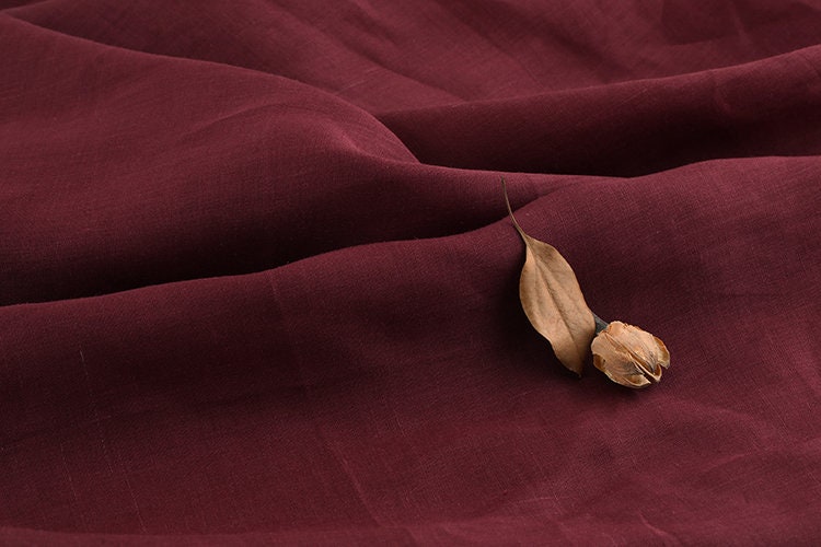 JIUHONG - Solid Color 42 Thread Count Ramie Fabric - 140cm wide by the Yard