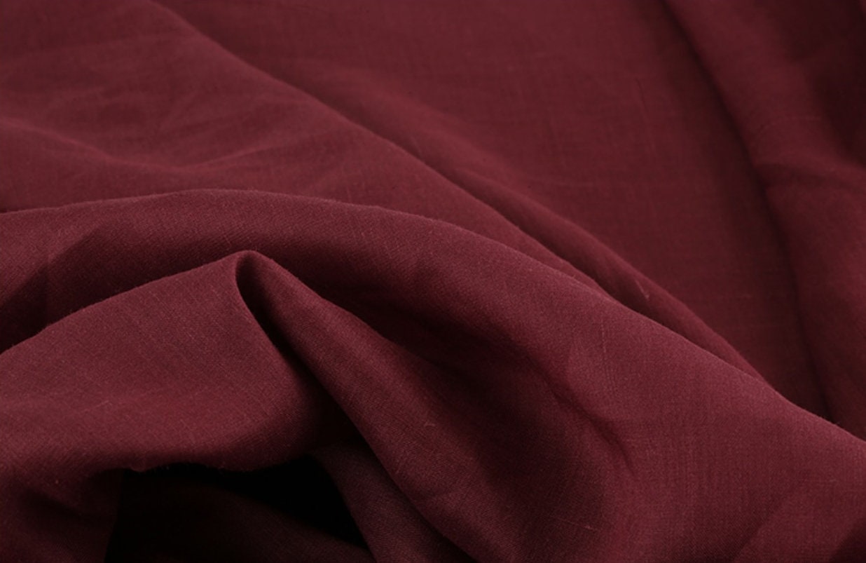 JIUHONG - Solid Color 42 Thread Count Ramie Fabric - 140cm wide by the Yard