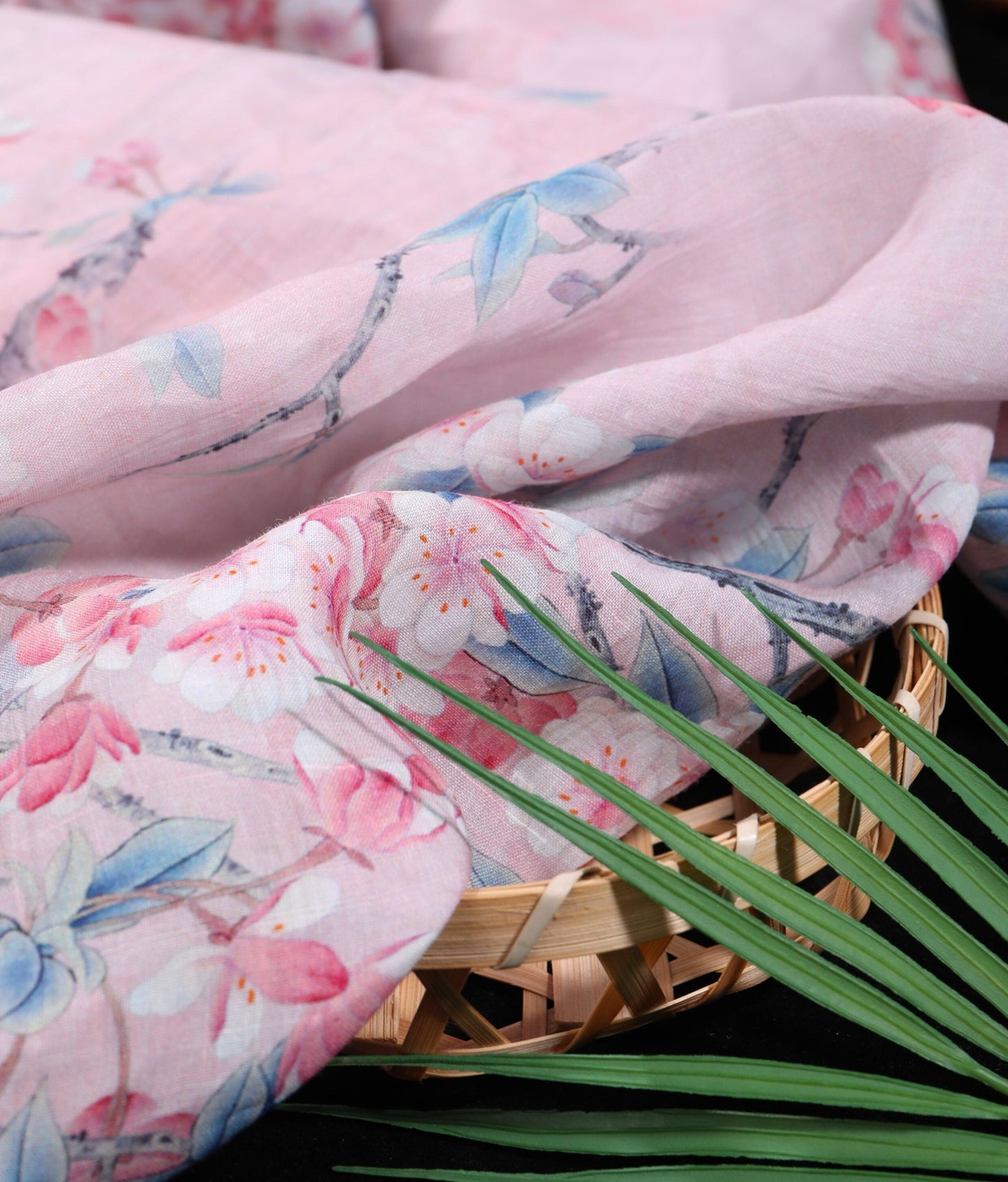 ZHENGJUAN - Digital Printing 42 Thread Count Ramie Fabric - 140cm wide by the Yard