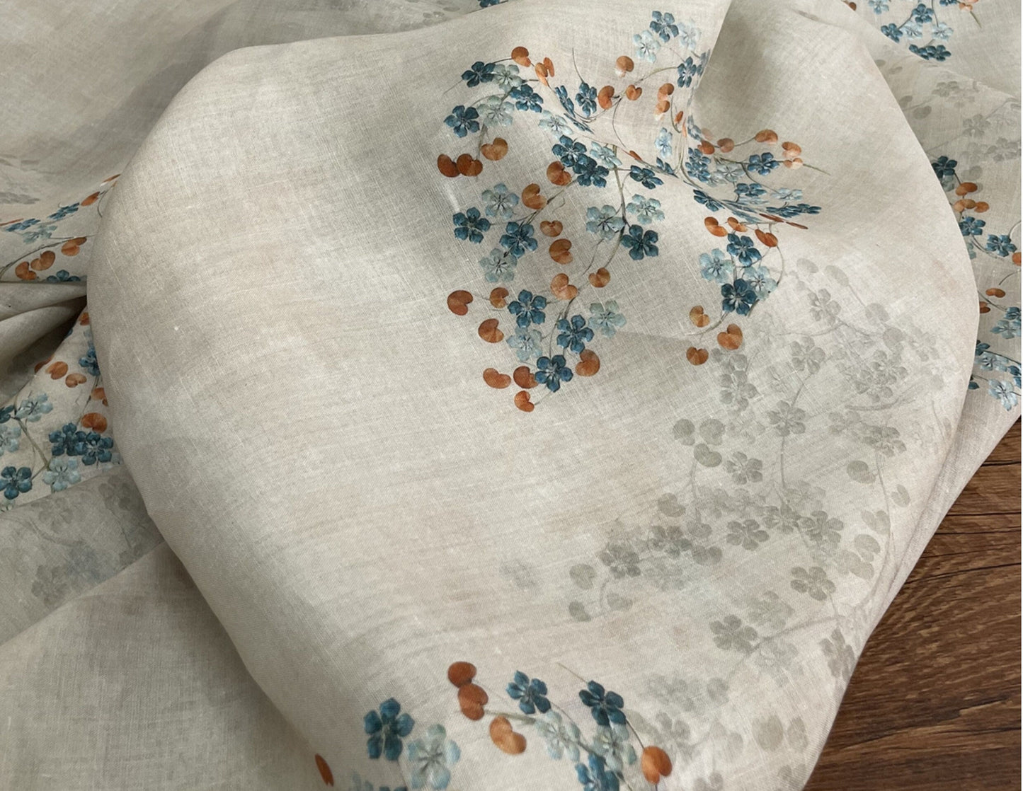 SHAYUN - Digital Printing 42 Thread Count Ramie Fabric - 140cm wide by the Yard