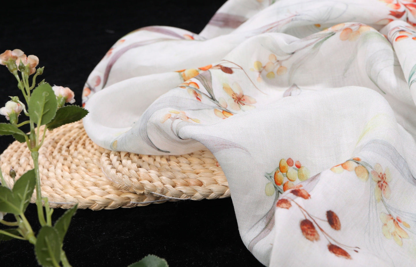 YAFAN - Digital Printing 42 Thread Count Ramie Fabric - 140cm wide by the Yard