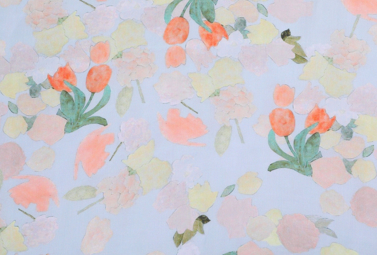 QIUYINONG - Digital Printing 42 Thread Count Ramie Fabric - 140cm wide by the Yard