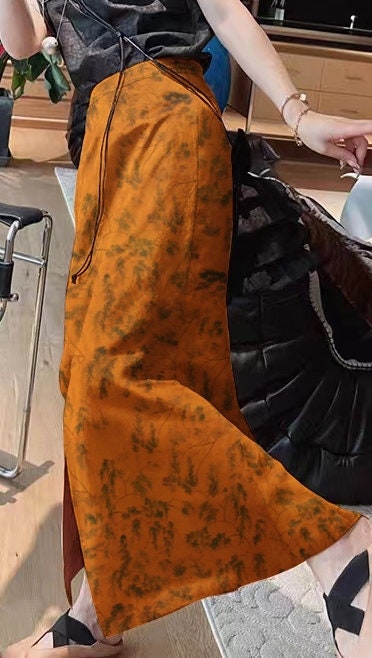 YEYUEMIDIX - 25 Momme Stretch Plant Dye HongYunSha Silk Fabric - 114cm wide by the Yard