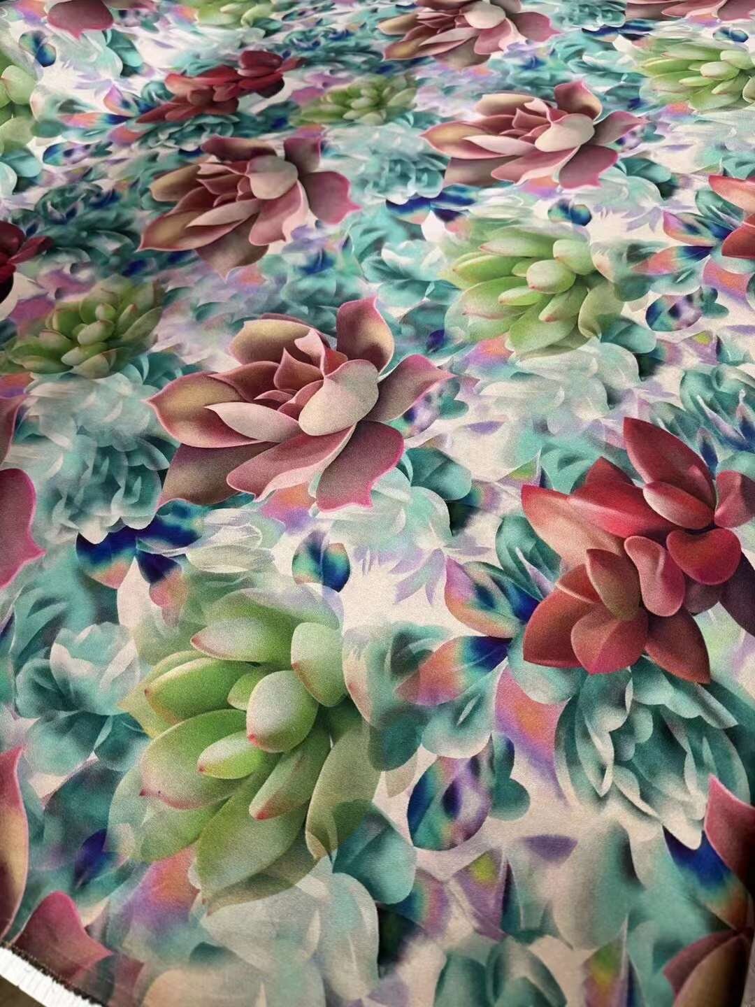 DUOROU - 50 Momme Handmade PIZI Mud Silk Satin Fabric - 110cm wide by the Yard