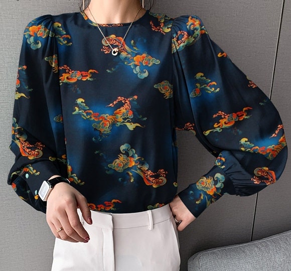 XYRANYIN - 25 Momme Stretch Plant Dye HongYunSha Silk Fabric - 114cm wide by the Yard