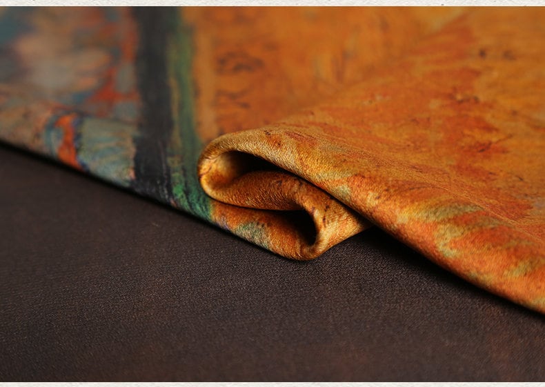 YZDX - Handmade 65 Momme PIZI Mud Silk Satin Fabric - 112cm by the Yard