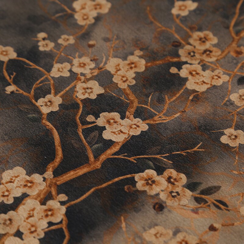 BMYH - Handmade 65 Momme PIZI Mud Silk Satin Fabric - 112cm by the Yard