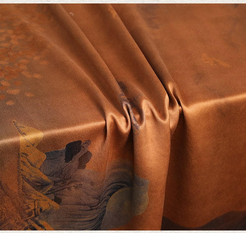 GSDDR - Handmade 65 Momme PIZI Mud Silk Satin Fabric - 114cm by the Yard