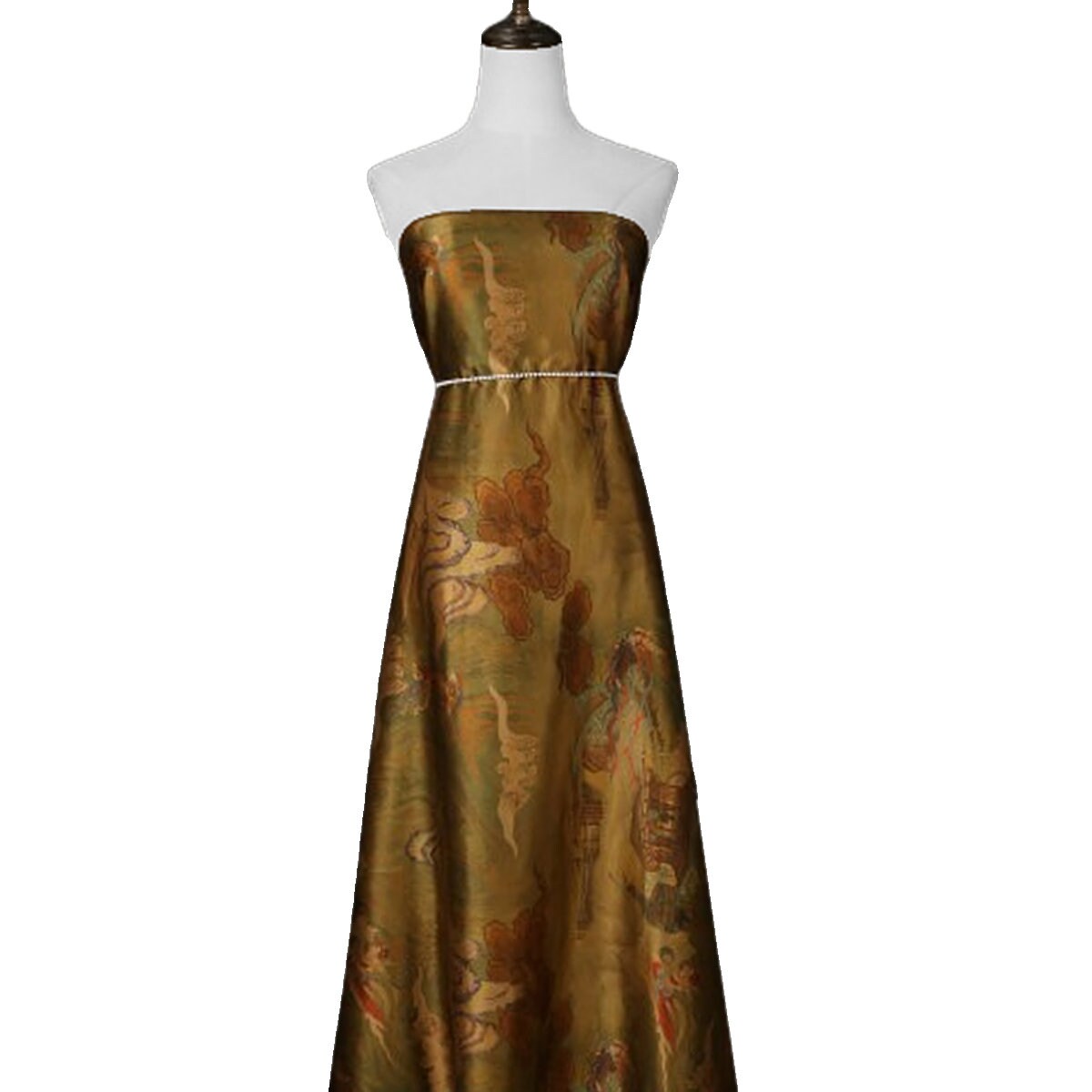 FT - Handmade 50 Momme PIZI Mud Silk Satin Fabric - 112cm by the Yard