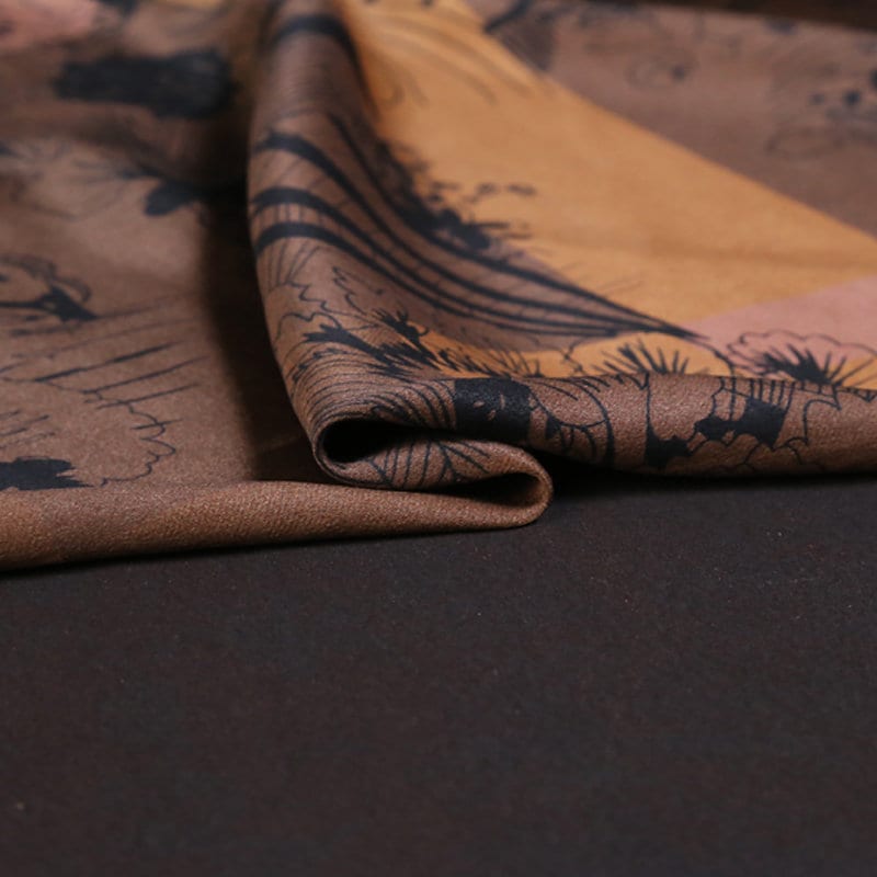 FGYH - Handmade 70 Momme PIZI Mud Silk Satin Fabric - 112cm by the Yard