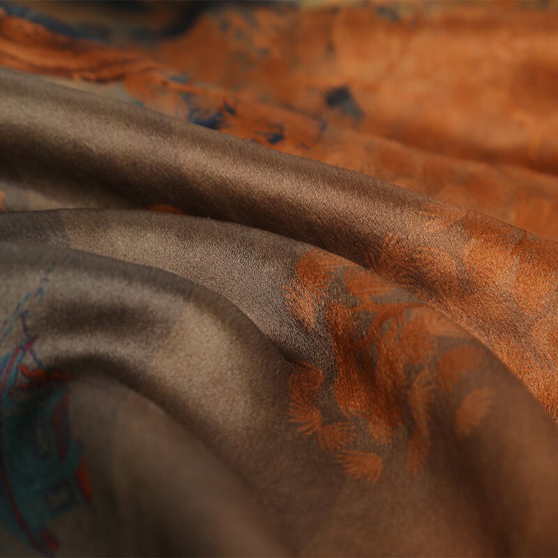 GSDDR - Handmade 65 Momme PIZI Mud Silk Satin Fabric - 114cm by the Yard