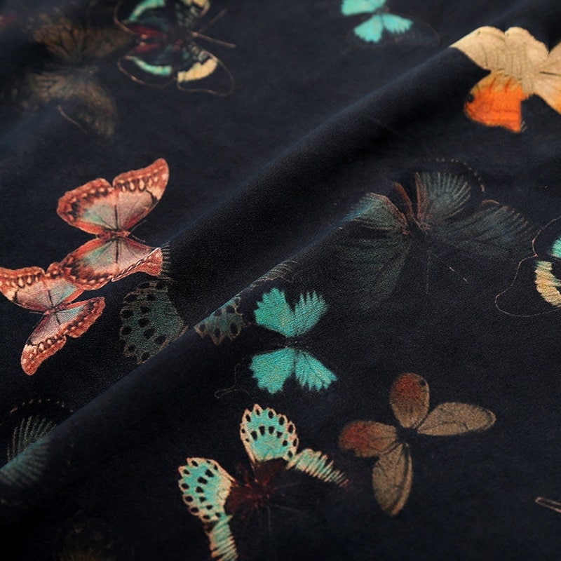 CDYH- Handmade 40 Momme PIZI Mud Silk Satin Fabric - 114cm by the Yard