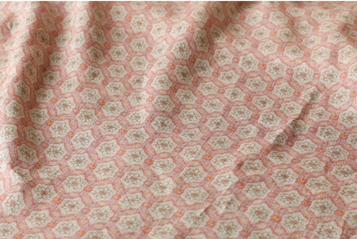 LIUJY - Digital Printing 42 Thread Count Ramie Fabric - 138cm wide by the Yard