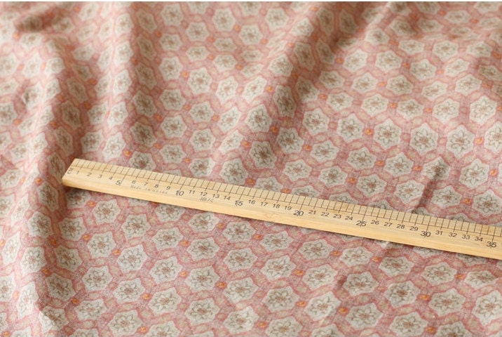 LIUJY - Digital Printing 42 Thread Count Ramie Fabric - 138cm wide by the Yard