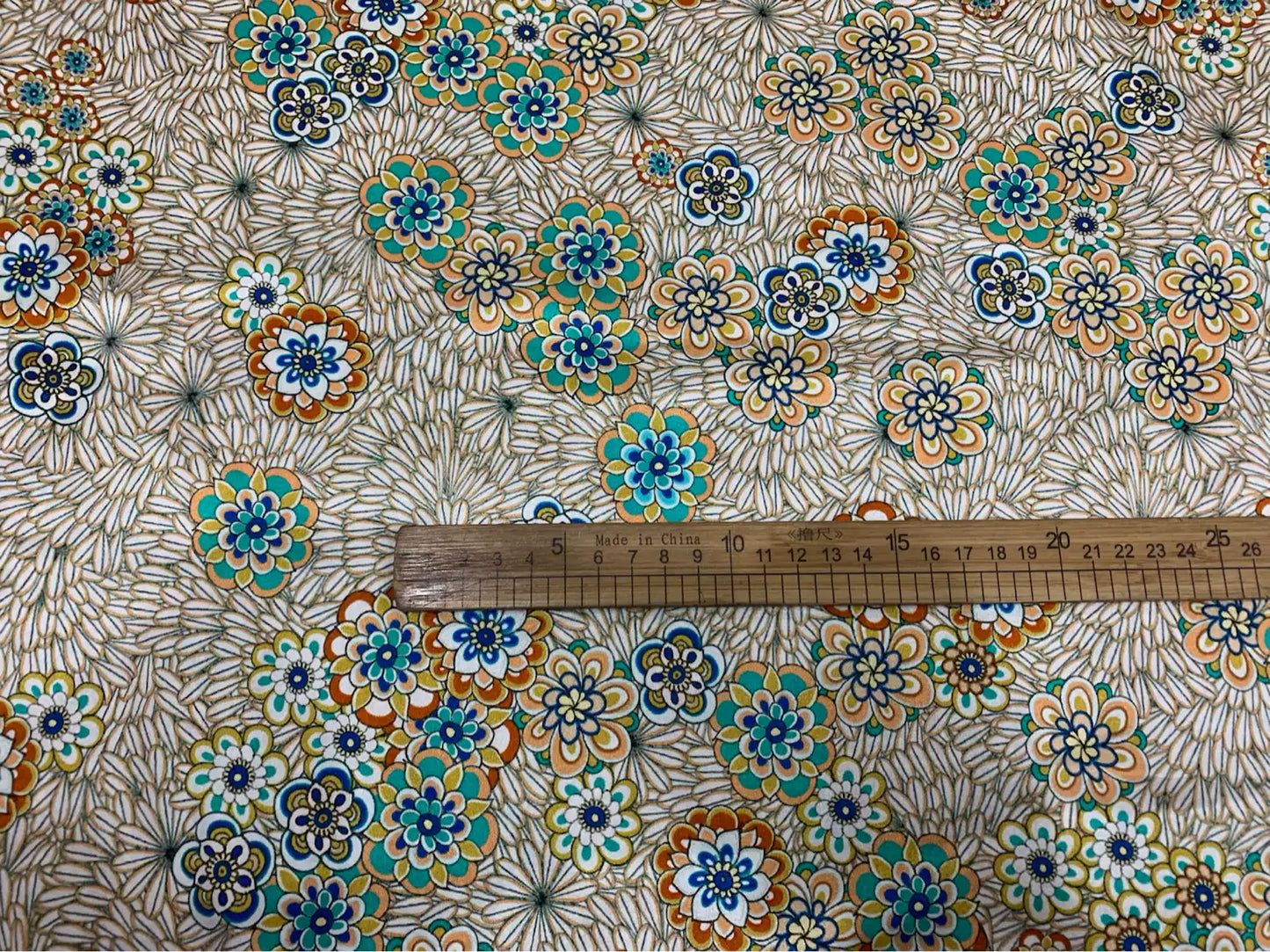 FUGUHU - 19 Momme Romantic Floral Pattern Digital Print Stretch Silk Satin Fabric - 108cm wide by the Yard