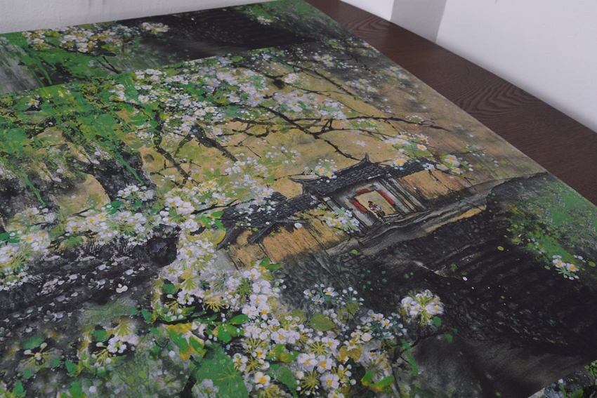 YINXIAN - 15 Momme Silk Crepe de Chine by a fixed size 140cm wide x 70cm
