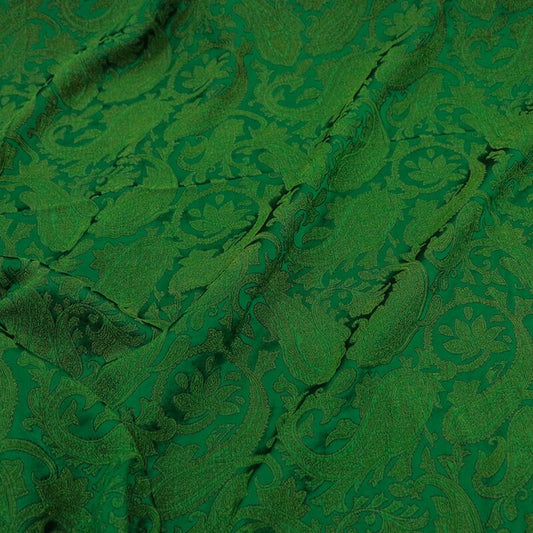 YAOIAN - 26 Momme Jacquard Handmade Mud Silk Fabric - 135cm wide by the Yard