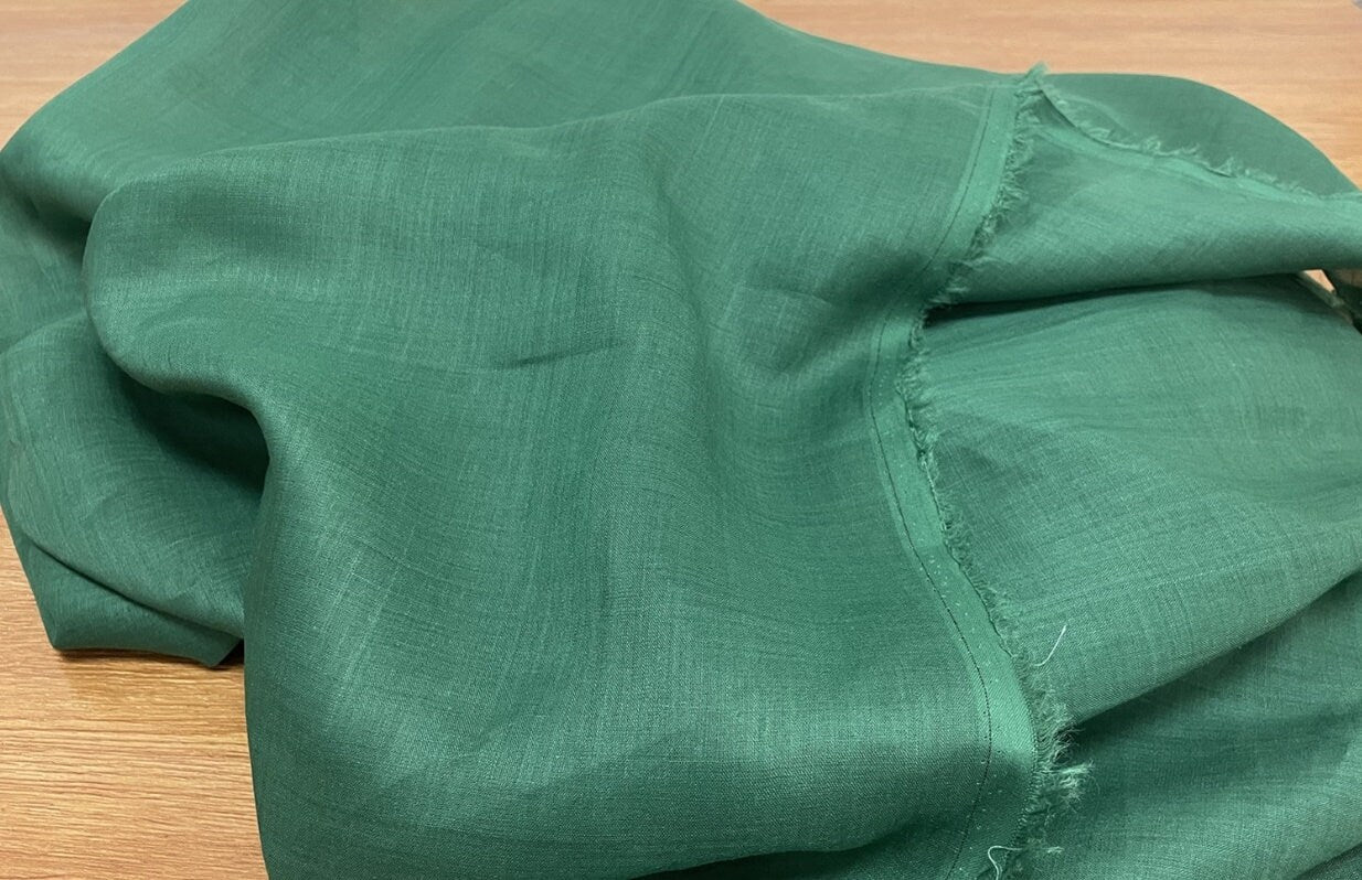 SHENLV - Solid Color 42 Thread Count Ramie Fabric - 140cm wide by the Yard