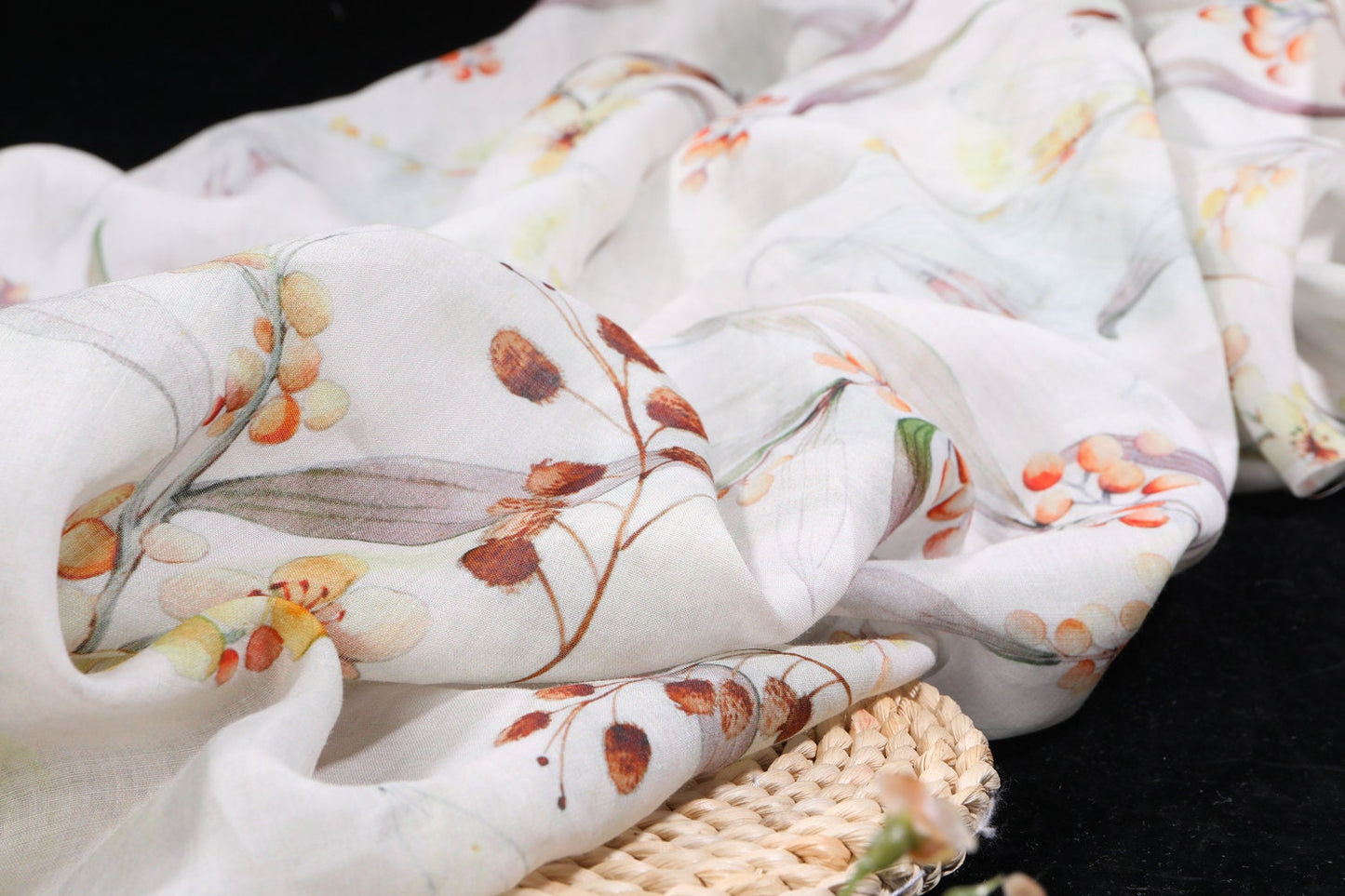 YAFAN - Digital Printing 42 Thread Count Ramie Fabric - 140cm wide by the Yard