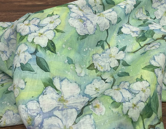 MUMIAN - Digital Printing 42 Thread Count Ramie Fabric - 140cm wide by the Yard