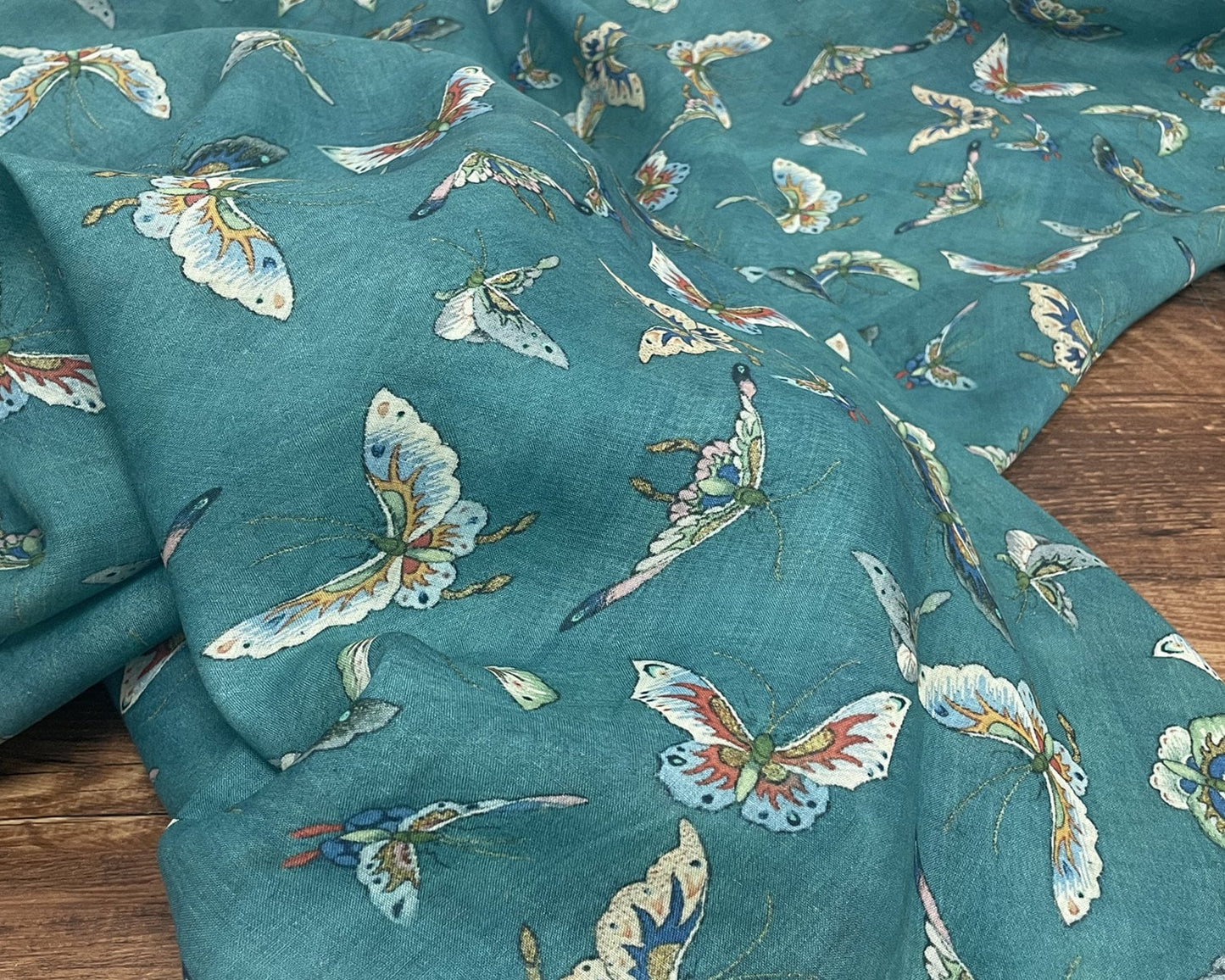 LANHUDIE - Digital Printing 42 Thread Count Ramie Fabric - 140cm wide by the Yard