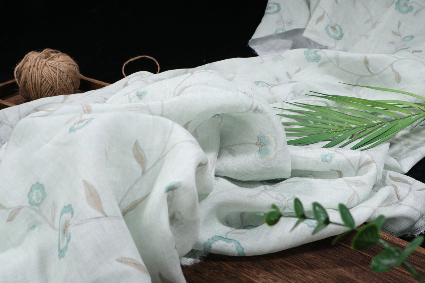 XIAOYAO - Digital Printing 42 Thread Count Ramie Fabric - 140cm wide by the Yard