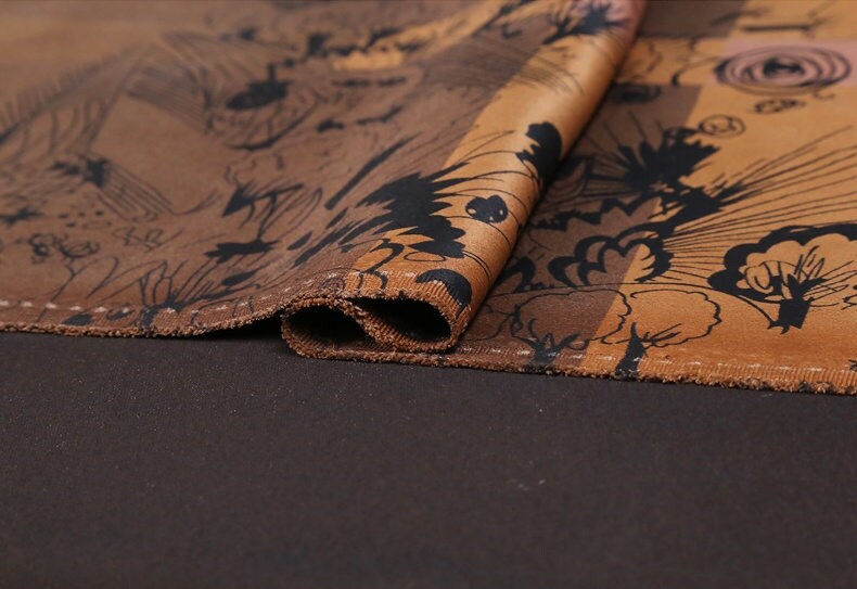 FGYH - Handmade 70 Momme PIZI Mud Silk Satin Fabric - 112cm by the Yard