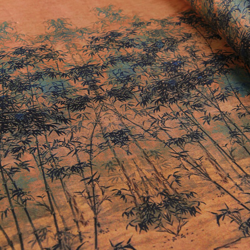 ZL - Handmade 70 Momme PIZI Mud Silk Satin Fabric - 112cm by the Yard