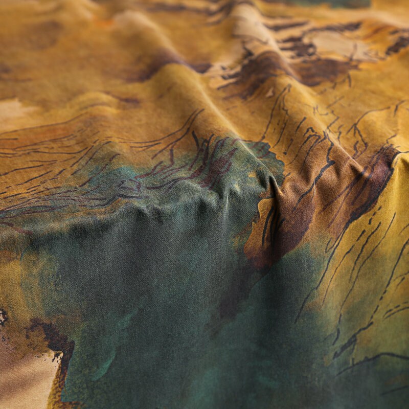 ZSSWYH - Handmade 50 Momme PIZI Mud Silk Satin Fabric - 115cm by the Yard