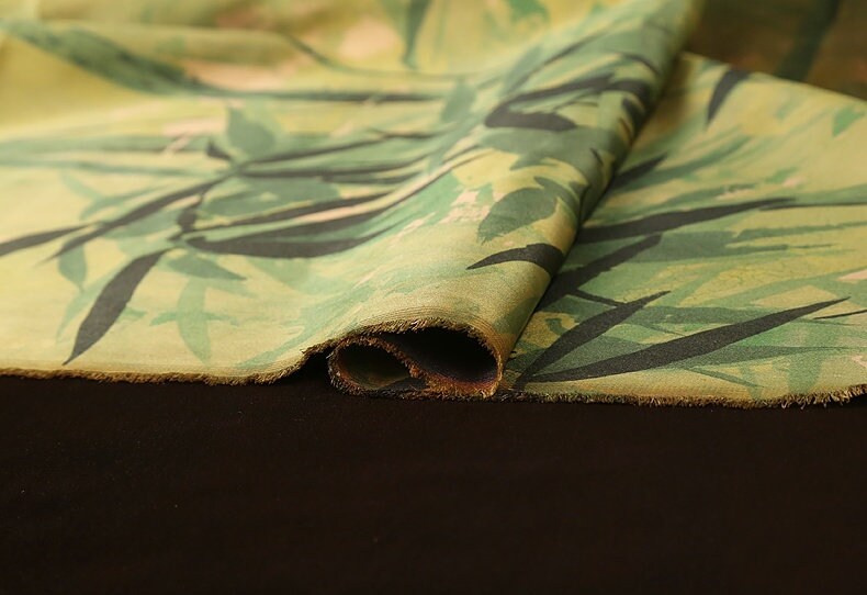 ZY - Handmade 50 Momme PIZI Mud Silk Satin Fabric - 112cm by the Yard